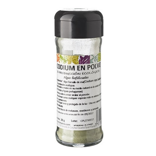 Porto Muiños Codium Liofilizado en Polvo Eco 20 g