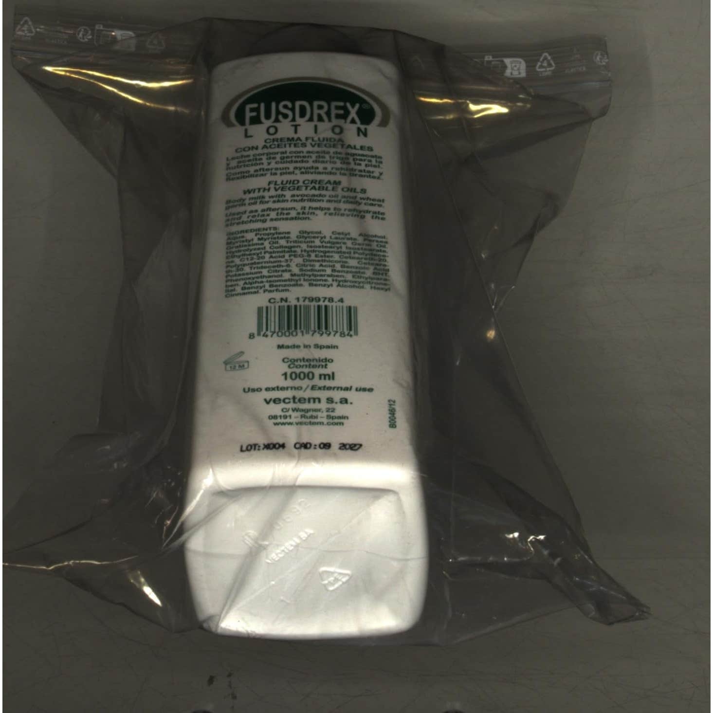 Fusdrex loción corporal 1000ml