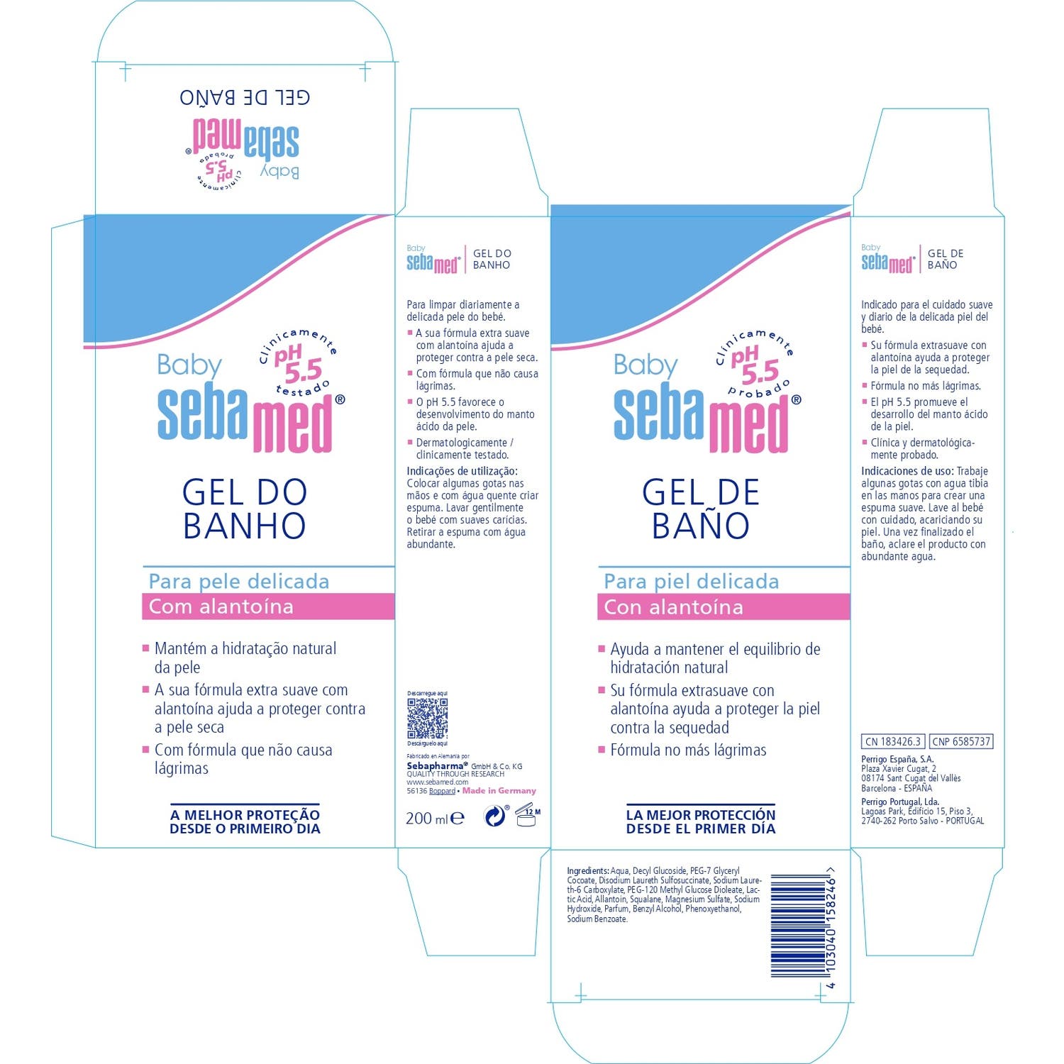 Sebamed Baby Gel de Baño Extrasuave 200ml