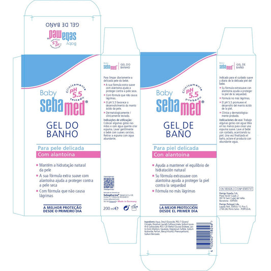 Sebamed Baby Gel de Baño Extrasuave 200ml