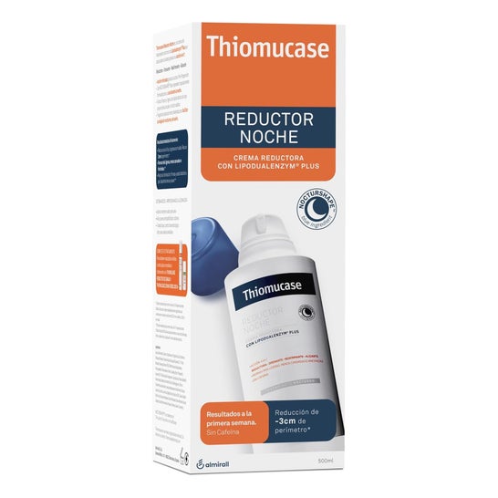Thiomucase Crema Anticelulítica y Reductora Noche 500ml