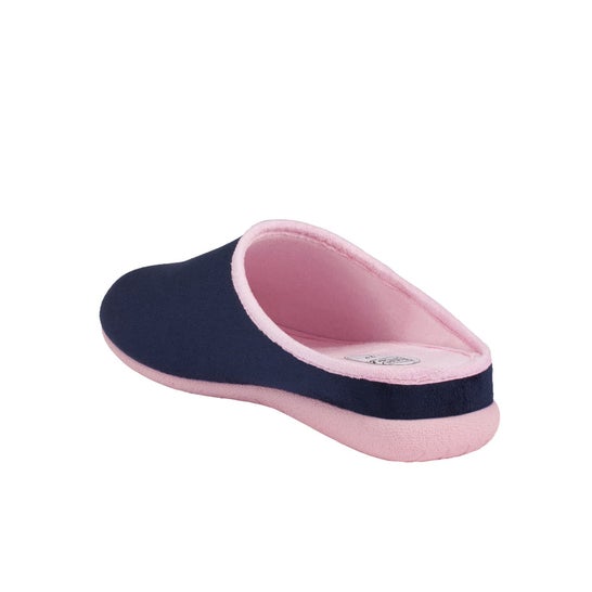 Scholl Chika Zapato Memory Cushion Azul Rosa Talla 41 1 Par