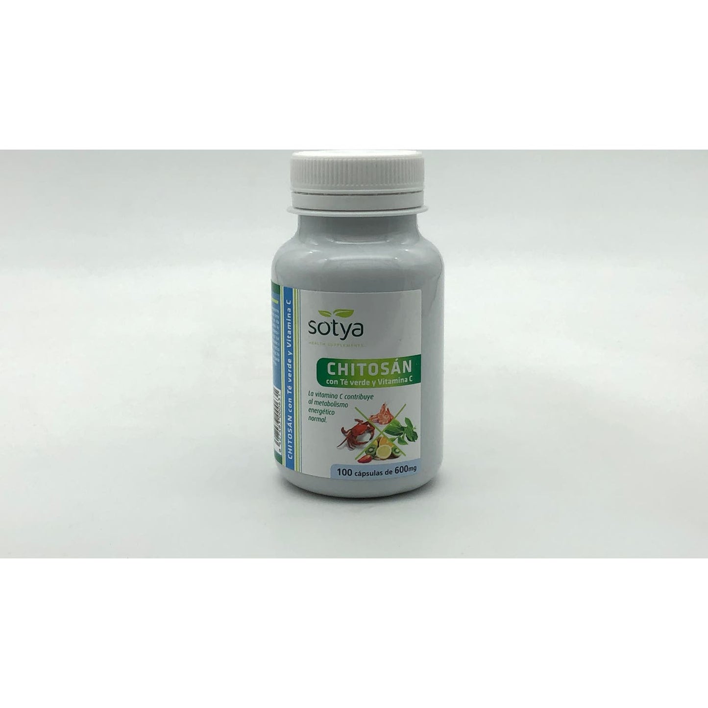 Sotya Chitosán + Té Verde + Vitamina C 600mg 100cáps