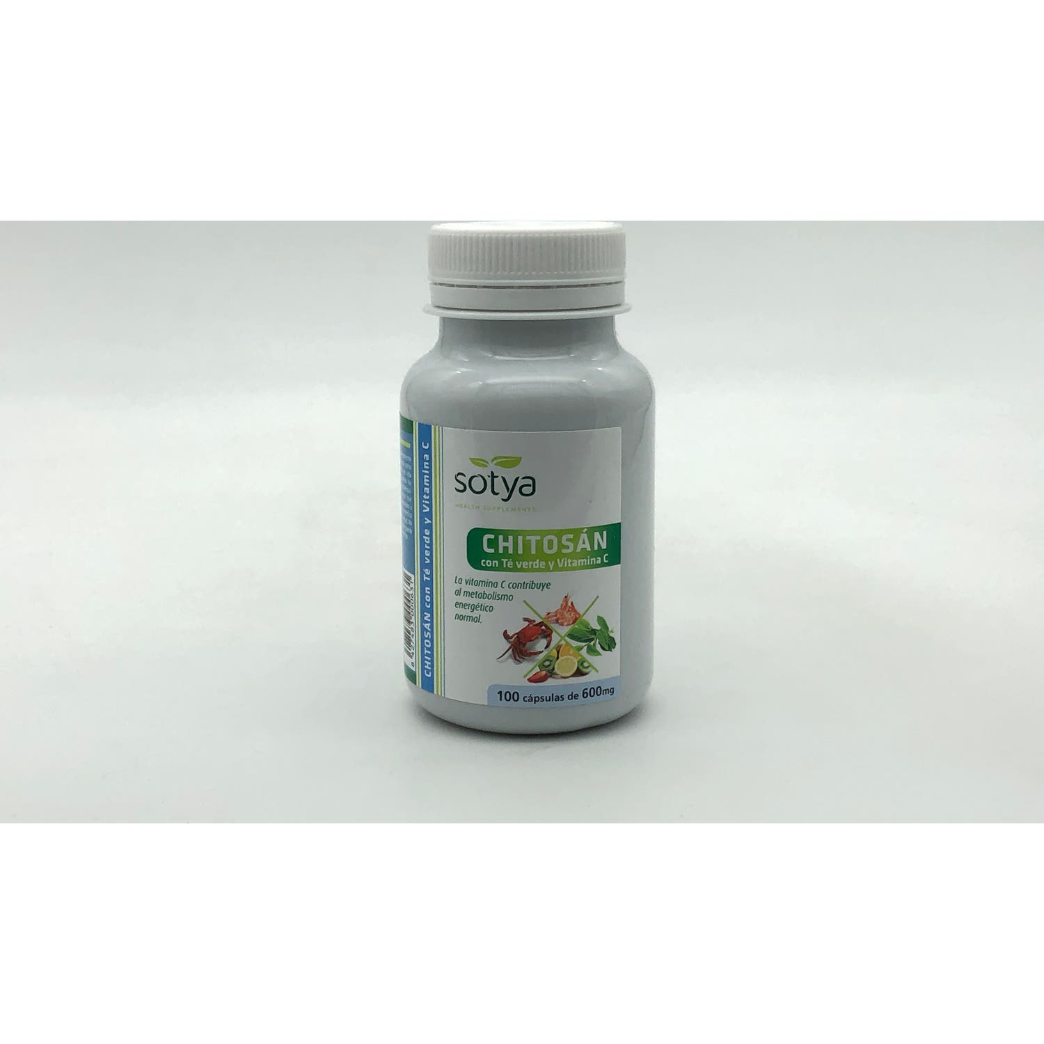 Sotya Chitosán + Té Verde + Vitamina C 600mg 100cáps