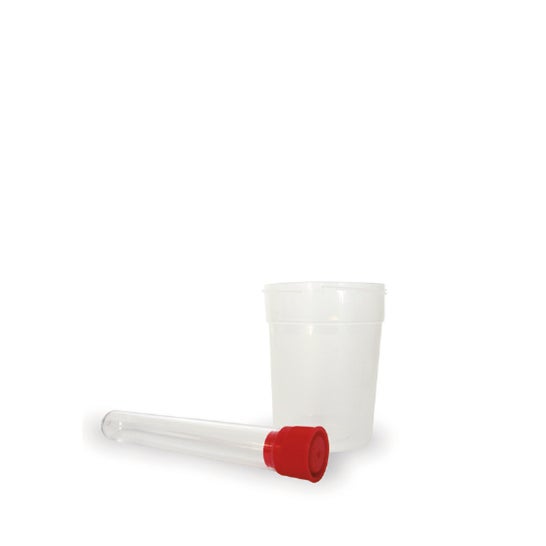 Acofar Sistema de Recogida de Muestras de Orina 120 ml + Tubo