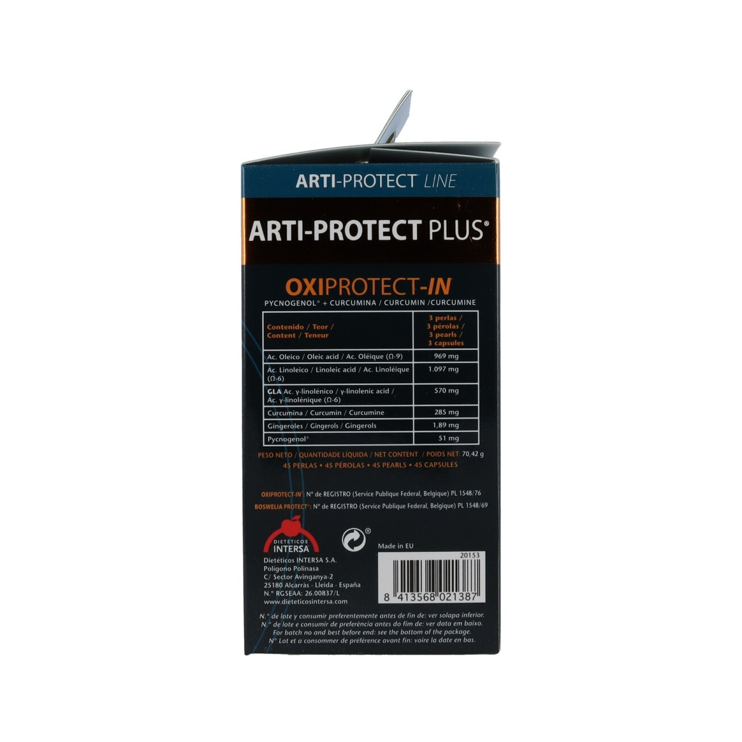 Intersa arti-protect Plus Pack 2 botes 45caps
