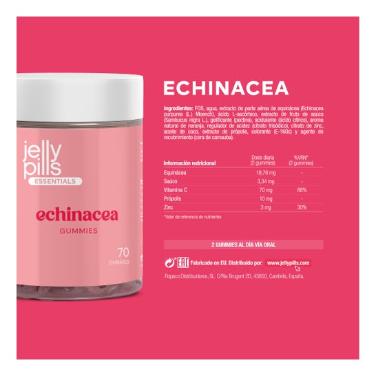 Jelly Pills® Essentials Echinacea Gummies 70 uds