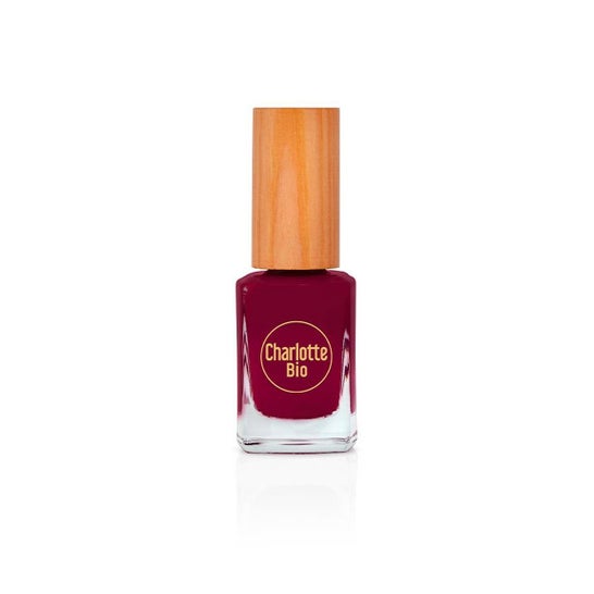 Charlotte Bio Esmalte de Uñas Bio-Sourced Rojo Ciruela 10 ml