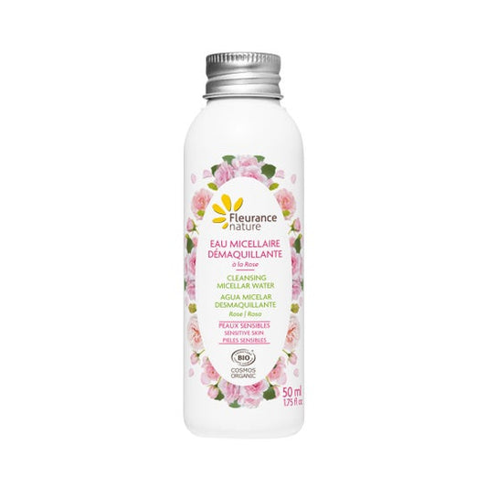 Fleurance Nature Agua micelar desmaquillante Bio Rosa 50 ml