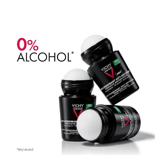 Vichy Homme Desodorante Antitranspirante 48h Roll-on 50ml