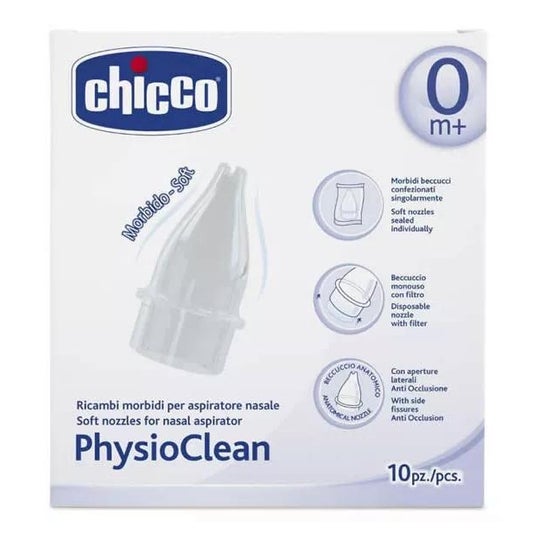 Chicco Recambios Aspirador Nasal Physioclean 10uds
