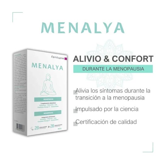 Femilyane Menalya Menopausia 28caps duras + 28caps blandas