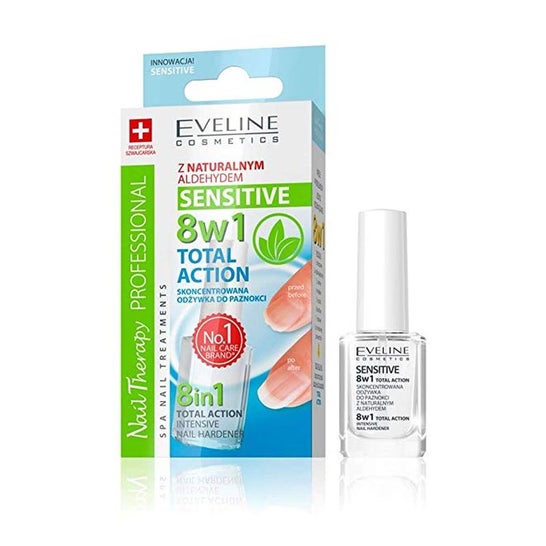 Eveline Cosmetics Nail Therapy Total Action Sensitive 12 ml