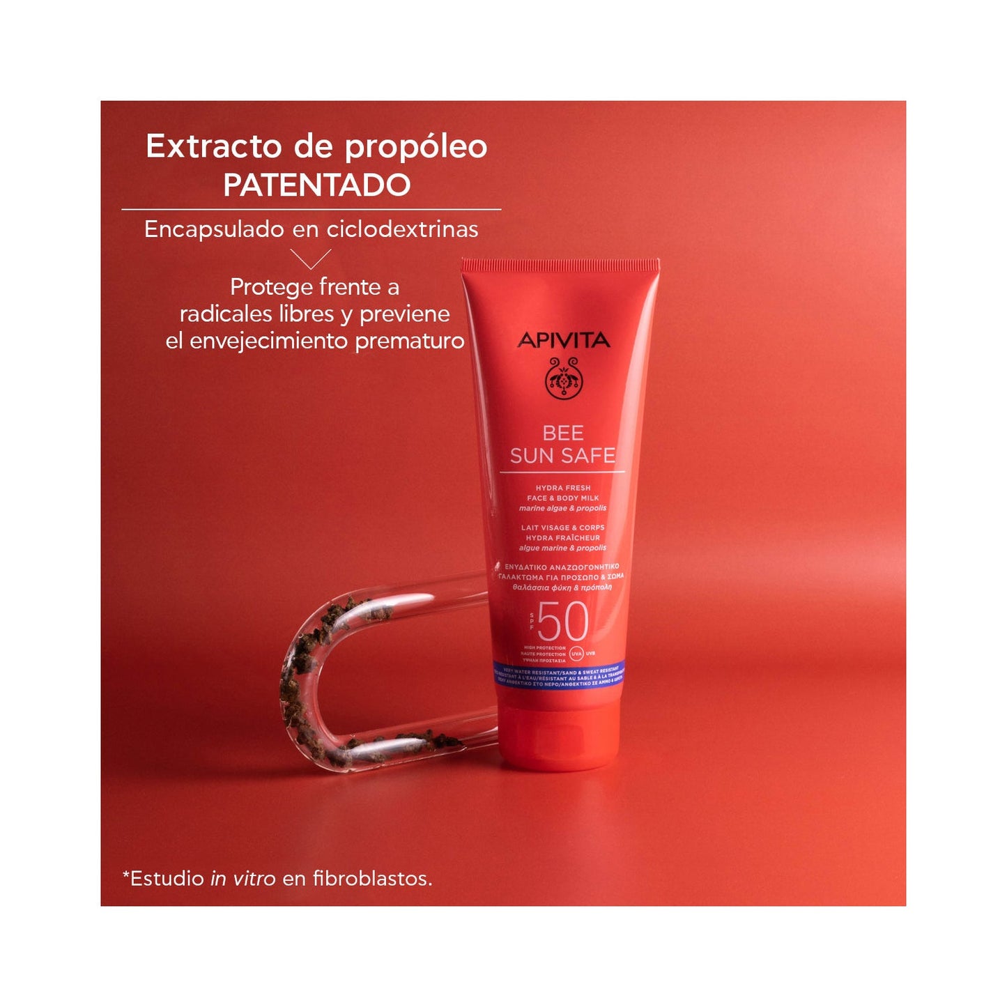 Apivita Bee Sun Safe Leche Travel SPF50 100ml