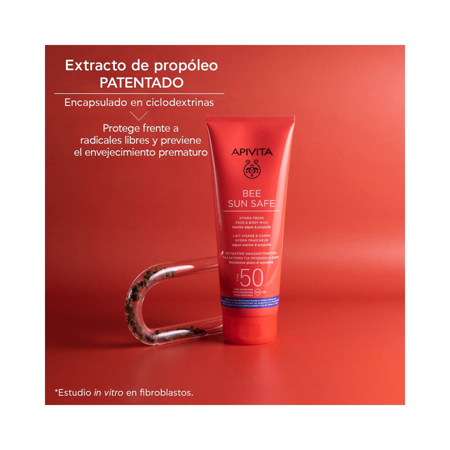 Apivita Bee Sun Safe Leche Travel SPF50 100ml