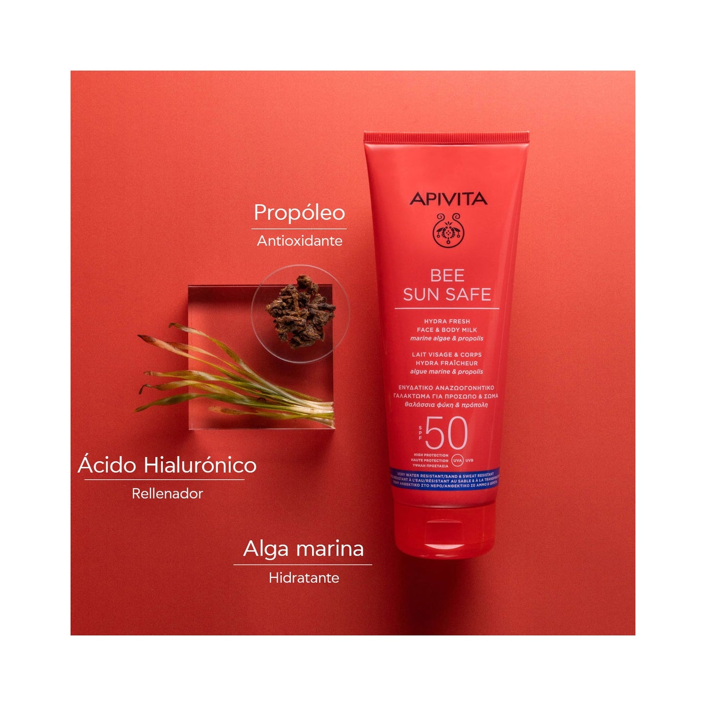 Apivita Bee Sun Safe Leche Travel SPF50 100ml