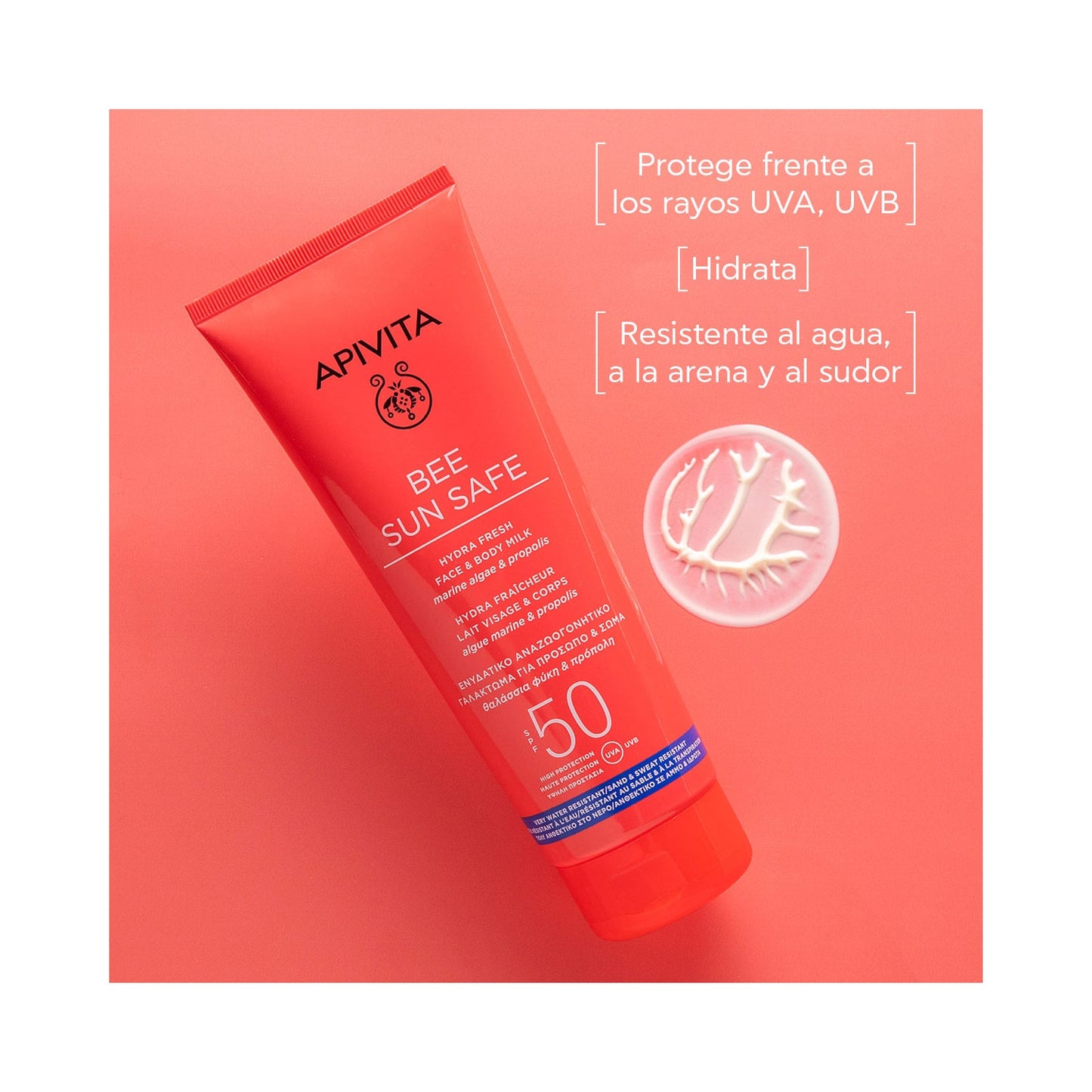 Apivita Bee Sun Safe Leche Travel SPF50 100ml