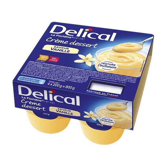 Delical Florid Creme Postre Vainilla 2x400ml