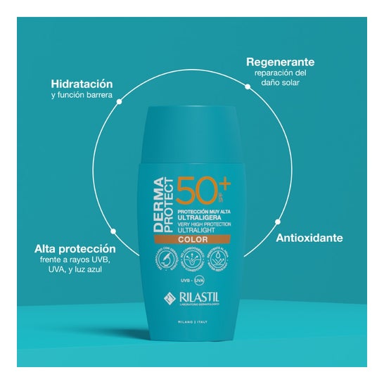 Rilastil Dermaprotect SPF50+ con Color 50ml