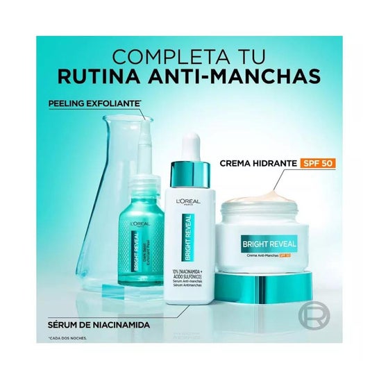 L'Oréal Bright Reveal Niacinamida Crema Anti Manchas Spf50 50ml