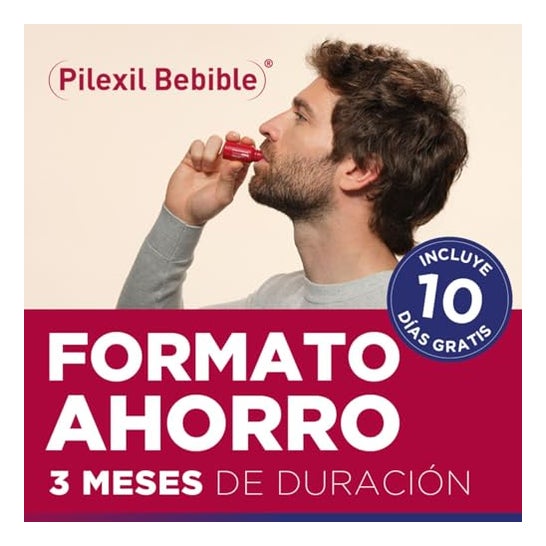 Pilexil Bebible Anticaída Forte Max 2x45uds