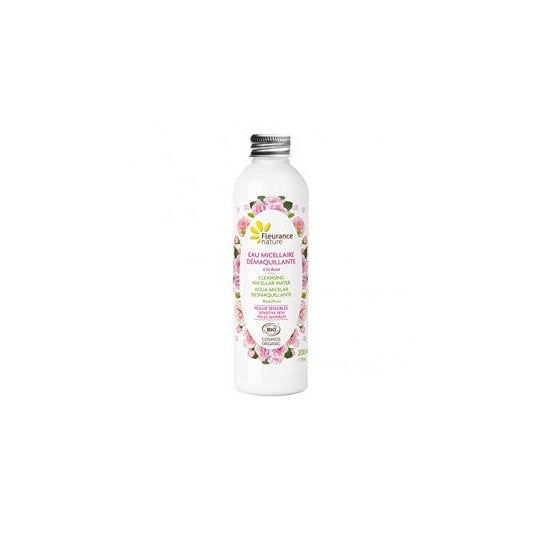 Eau Micellaire Demaquillante Bio a la Rose 200 ml