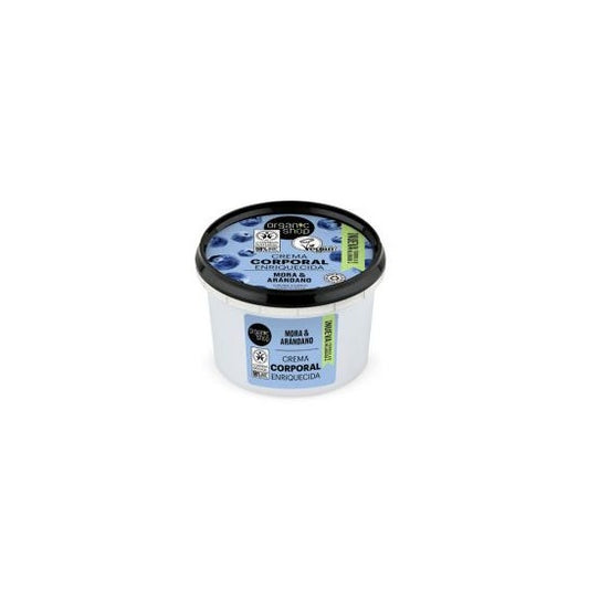 Organic Shop Crema Corporal Enriquecida Arándano y Mora 250ml