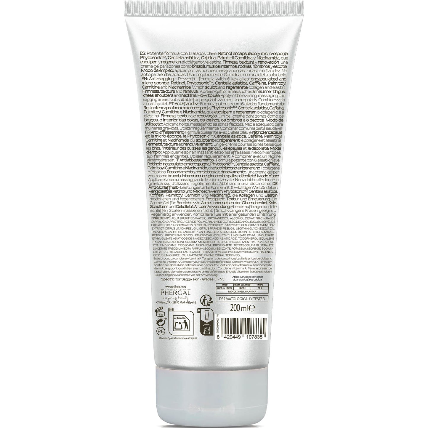 E'lifexir Anti-flacidez Retinol 200ml