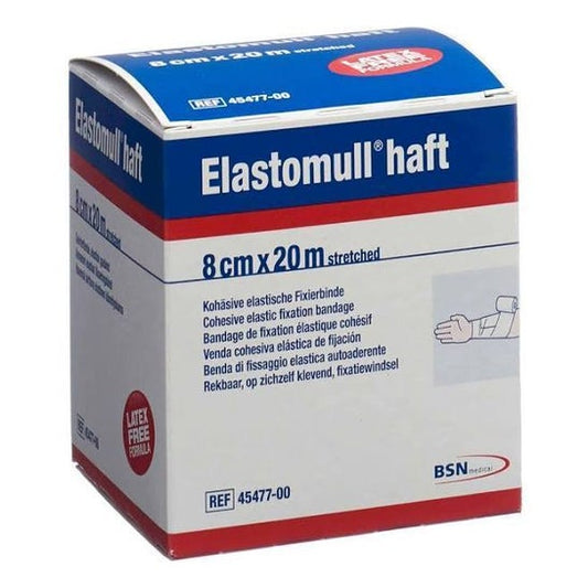 BSN Elastomull Haft 8 cm x 20 metros
