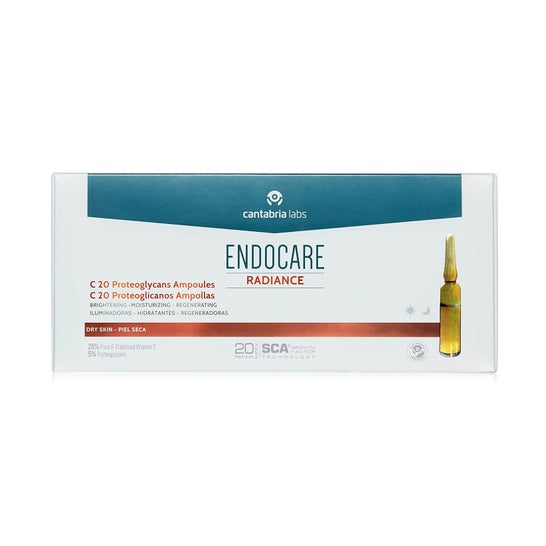 Endocare Radiance C 20 Proteoglicanos Ampollas Piel Seca 30amp