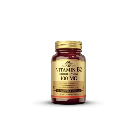 Solgar Vitamina B2 Riboflavina 100mg 100vcaps