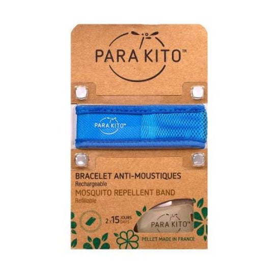 Para'Kito Pulsera Anti Mosquitos Azul 1ud