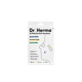 Dr. Herma Patch Anti-Granos Mix Pequeño Grande Nariz 16uds