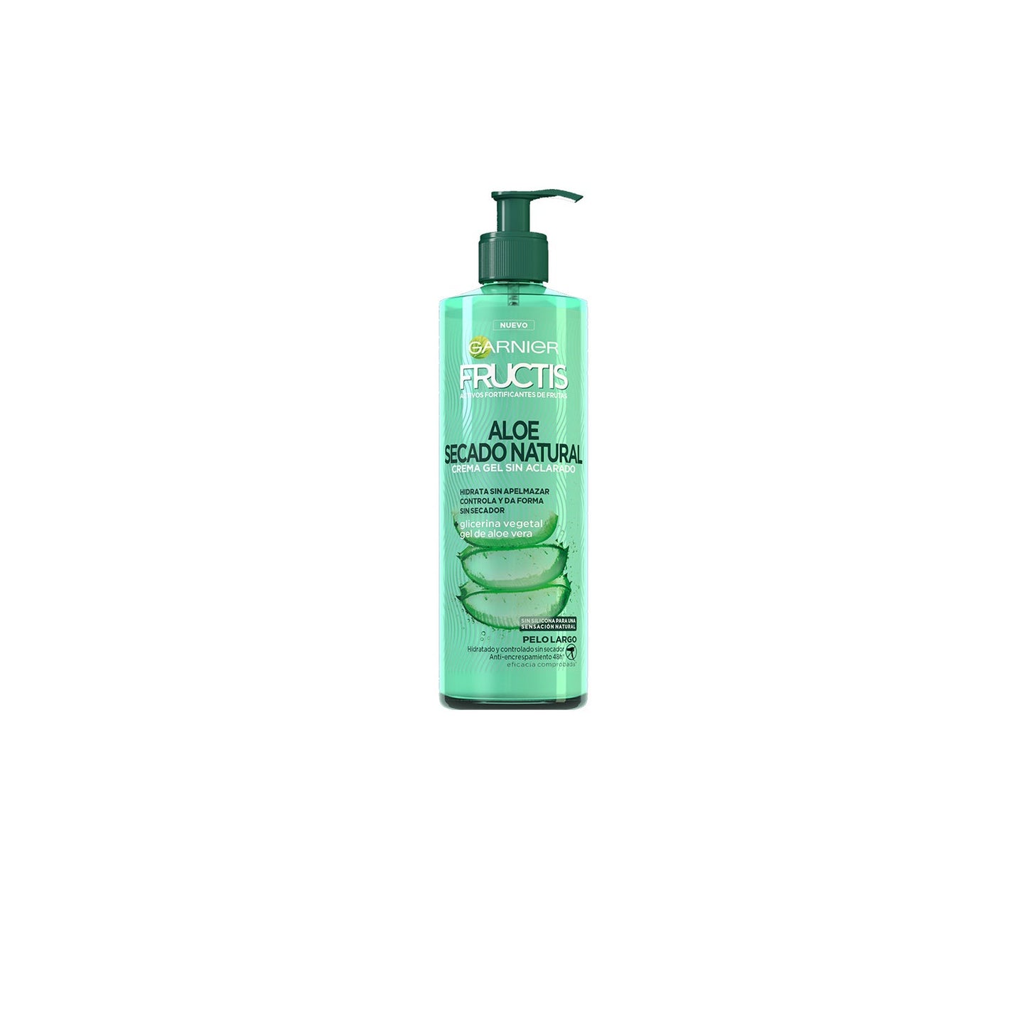 Garnier Fructis Aloe Secado Natural Crema Gel 400 ml