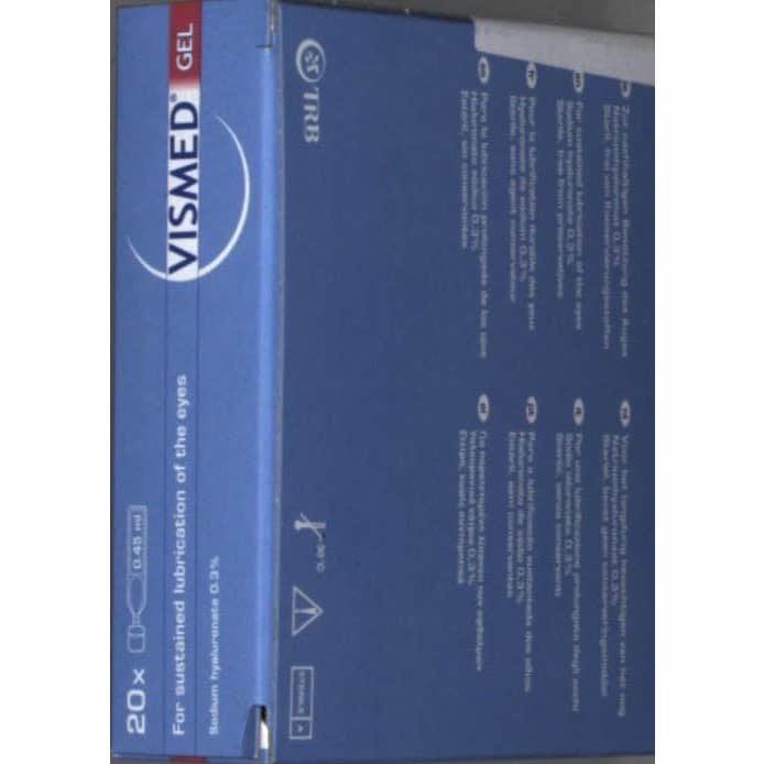 Vismed gel 20uds