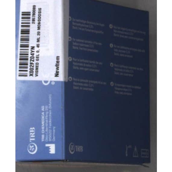 Vismed gel 20uds