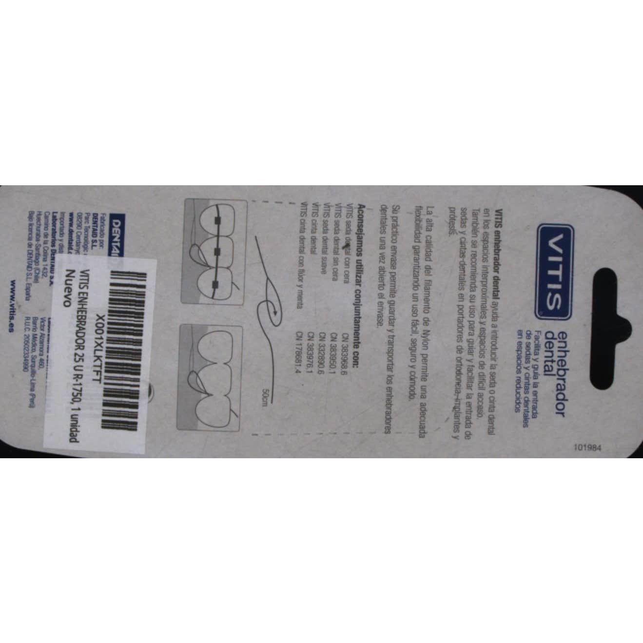Vitis Enhebrador Dental 25uds