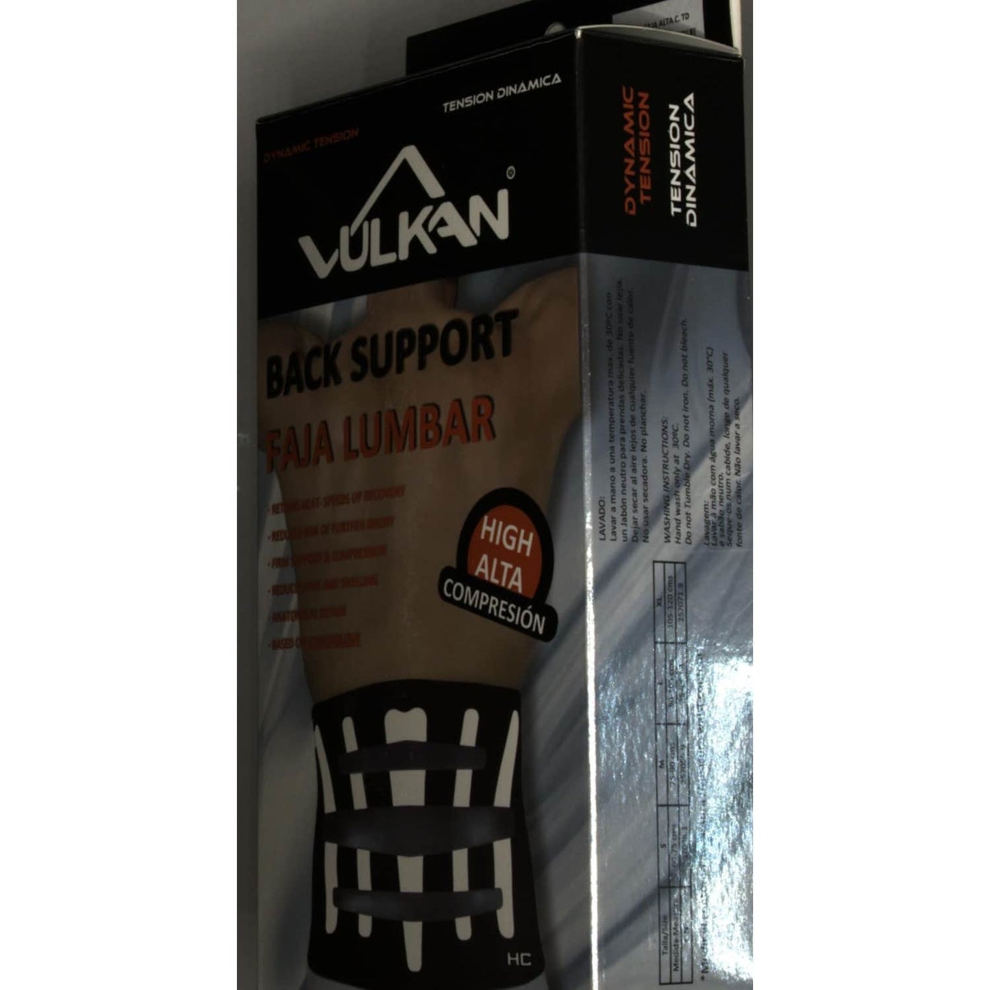 Vulkan faja alta compresión TD Talla M 1ud