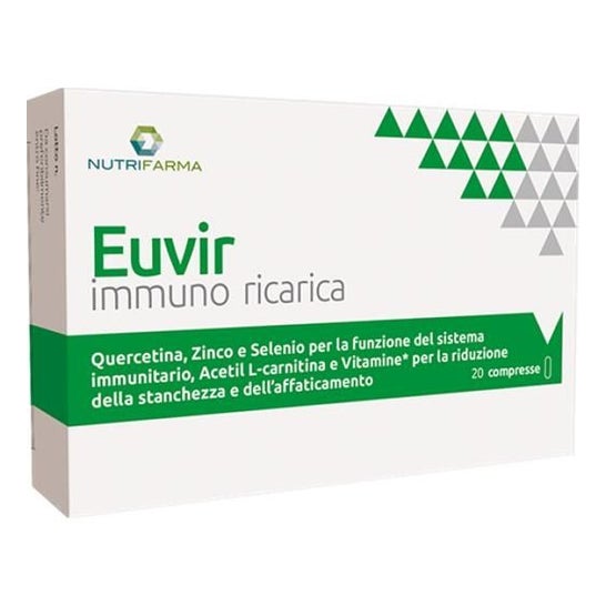 Aqua Viva Euvir Inmuno Recarga 20 caps