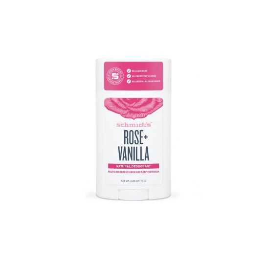 Schmidt's Deod Pink+Vanilla Stick75G