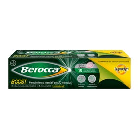 Berocca Boost 15 comprimidos efervescentes