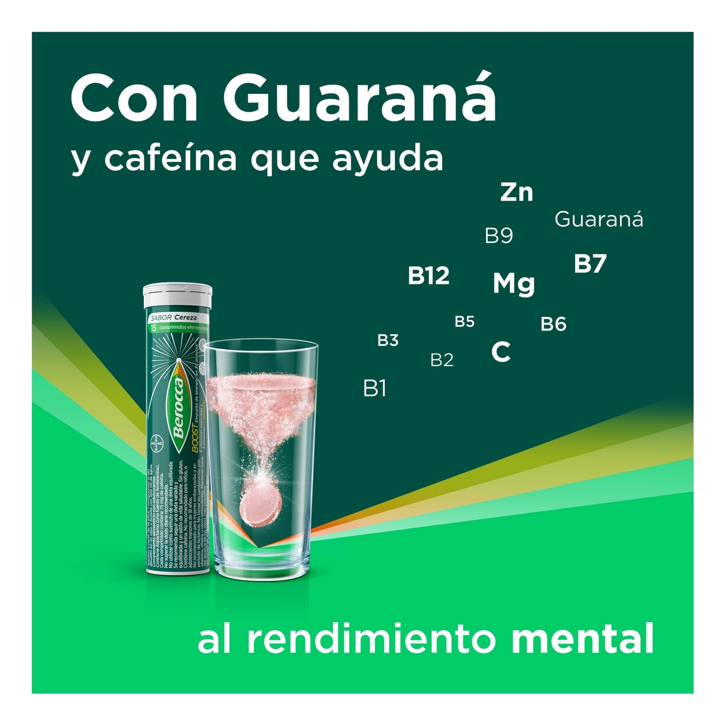 Berocca Boost 15 comprimidos efervescentes