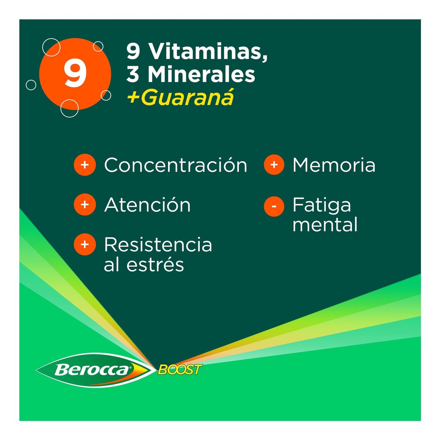Berocca Boost 15 comprimidos efervescentes