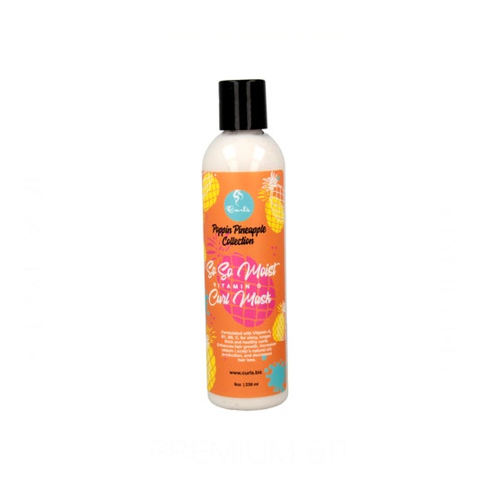 Curls Poppin Pineapple Collection So So Moist Curl Mascarilla 236 ml