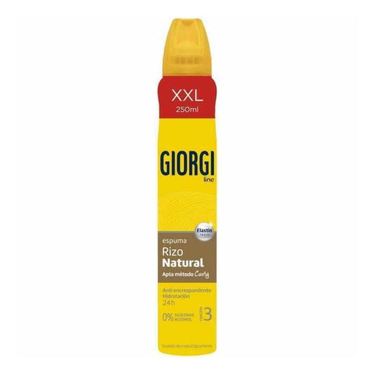 Giorgi Espuma Fijadora Método Curly Nº3 Rizo Natural XXL 250 ml