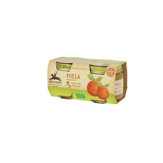 Manzana homogeneizada 2X80G