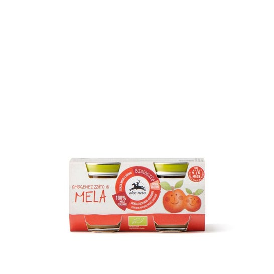 Manzana homogeneizada 2X80G