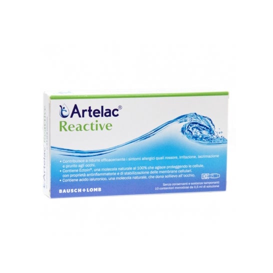 Artelac Reactive Solución Oftálmica 10x0,5ml