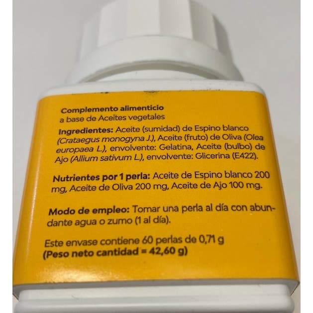 BotánicaPharma Ajo + Espino Blanco + Olivo 700mg 60 perlas