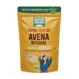 NaturGreen Copos De Avena Finos Sin Gluten Bio 1 Kg